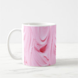 Rosa Frosting Swirl Kaffemugg