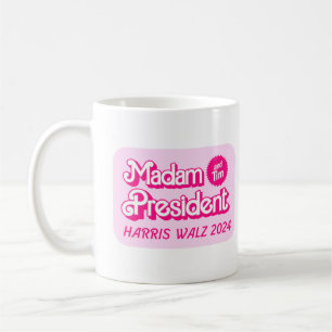 Rosa Fru talman och Tim Kaffemugg
