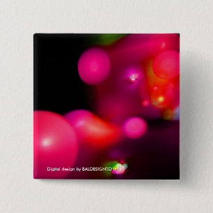 ROSA FUCHSIA LILA BLACK FRACTAL BUBBLES KNAPP