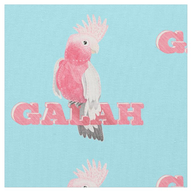 Rosa Galah Tyg (Närbild)