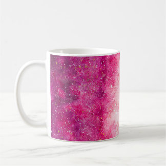 Rosa galaxy kaffemugg