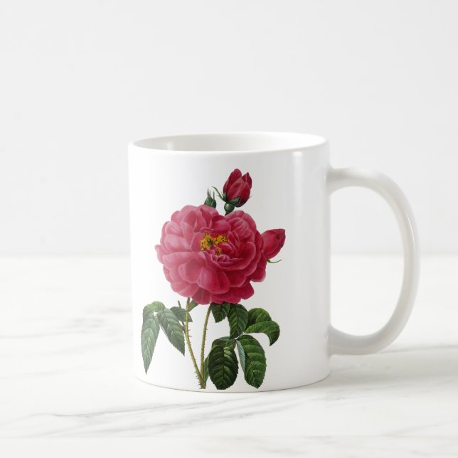 Rosa Gallica Kaffemugg (Höger)