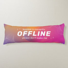 Rosa Gamer Offline, Sovande Kroppskudde