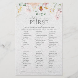  Rosa Garden Flowers Möhippa Purse Game