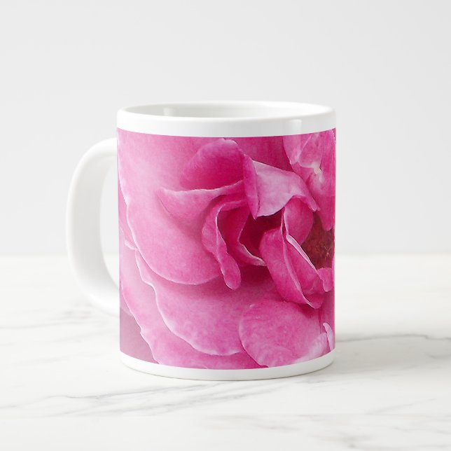 Rosa Garden Ro Jumbo Mugg (Framsida vänster)