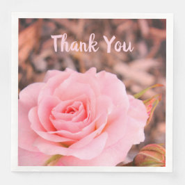 Rosa Garden Ro Pappersservett