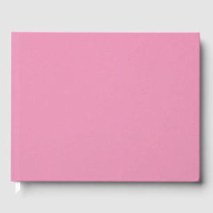 Rosa gästbok Elegant minimalistisk bröllop
