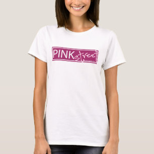 Rosa gatalegatkvinna T-tröja Tee