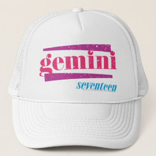 Rosa Gemini Truckerkeps