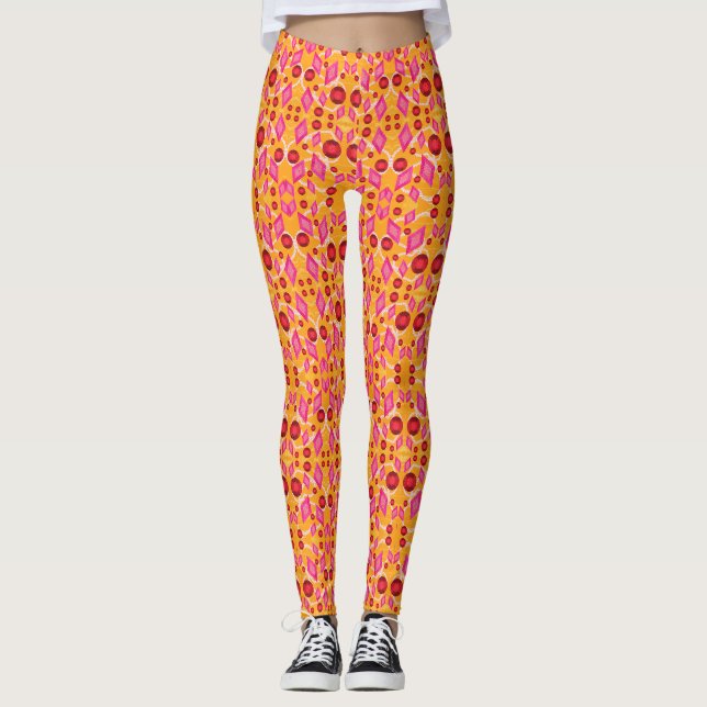 ROSA GEMS LEGGINGS (Framsida)