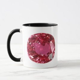 Rosa Gemstone Mugg