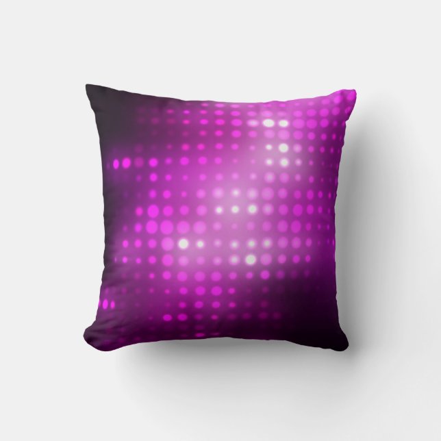 Rosa Geometric: Abstrakt Square Background. Kudde (Framsida)