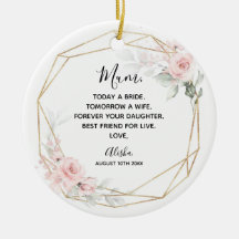  Rosa Geometric Blommigt Budens mamma