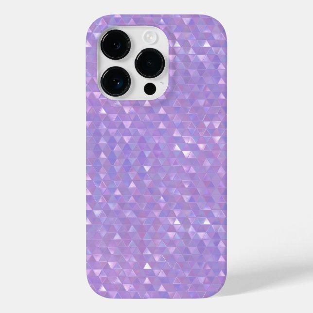 Rosa Geometric Mobile Phone Case (Baksida)