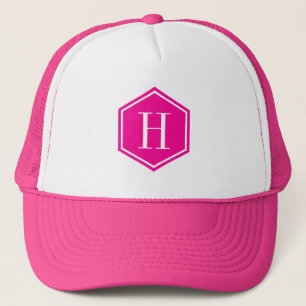 Rosa Geometric Octagon Monogram Keps