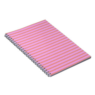 Rosa Geometric Rand Anteckningsbok