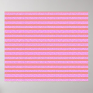 Rosa Geometric Rand Poster