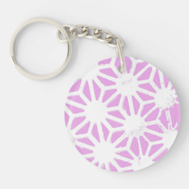 Rosa geometrisk mönster