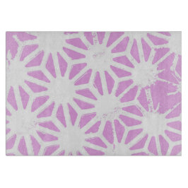 Rosa geometrisk mönster