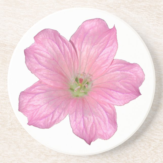 Rosa Geranium Underlägg (Framsidan)