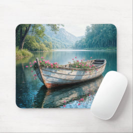Rosa Geraniums i Rowboat Musmatta