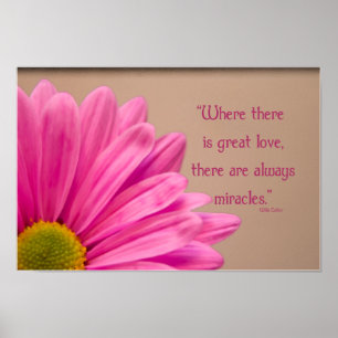 Rosa Gerber Daisy Miracles Poster