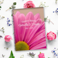 Rosa Gerber Daisy på Tan Bröllop