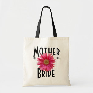 Rosa Gerbera Daisy/Bröllop Tygkasse