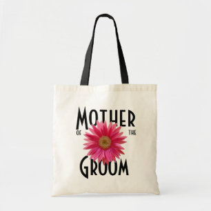 Rosa Gerbera Daisy/Bröllop Tygkasse