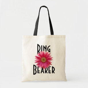 Rosa Gerbera Daisy/Bröllop Tygkasse