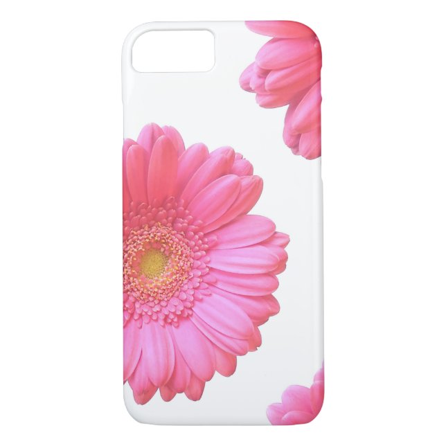Rosa gerbera daisy Case-Mate iPhone skal (Baksida)