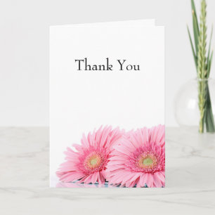 Rosa Gerbera Daisy Elegant Fotography Kort