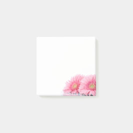 Rosa Gerbera Daisy Elegant Fotography Post-it Block