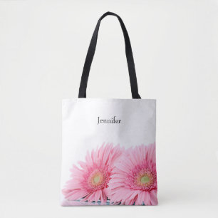 Rosa Gerbera Daisy Elegant Fotography Tygkasse