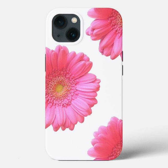 Rosa gerbera daisy Fodral-Mate iphone case (Baksida)