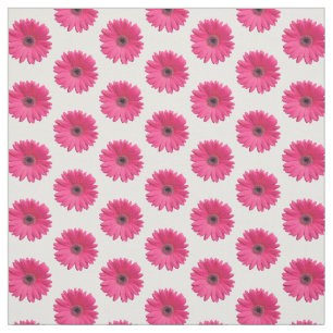 Rosa Gerbera Daisy Gerber Daisy Flower Blommigt Tyg
