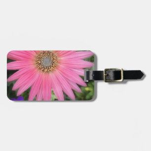 Rosa Gerbera Daisy Lagguage Märkre Bagagebricka