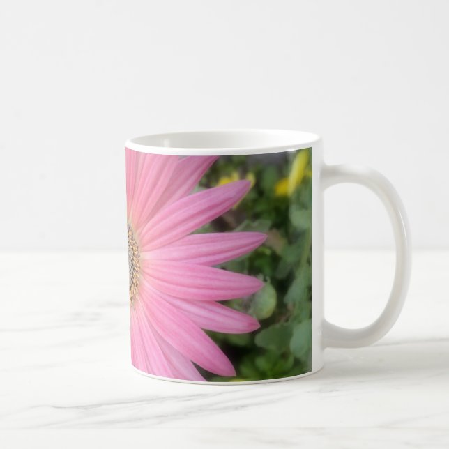 Rosa Gerbera Daisy Mugg (Höger)