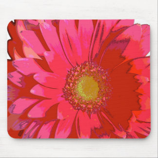 Rosa Gerberadaisy Mousepad Musmatta