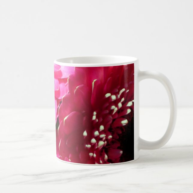 Rosa Gerberas Kaffemugg (Höger)