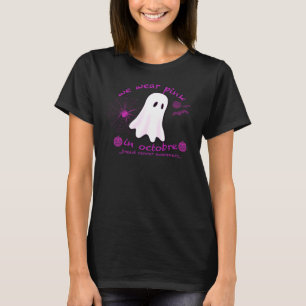 Rosa Ghost oktober Breast Cancer Awareness Shirt T
