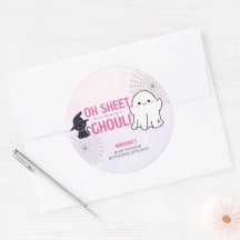 Rosa Ghoul Halloween Girl Baby Shower