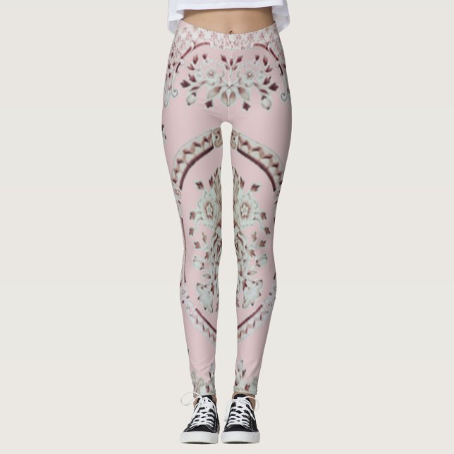Rosa Gibson Leggings (Framsida)