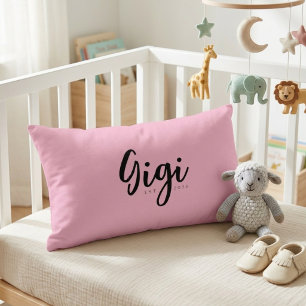 Rosa Gigi EST Års Minneskudde Design Lumbarkudde