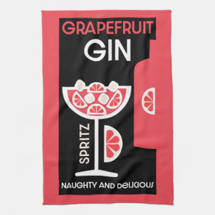Rosa Gin Kökshandduk