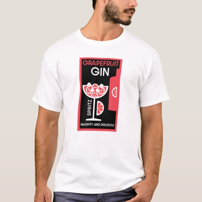Rosa Gin T Shirt (Framsida)