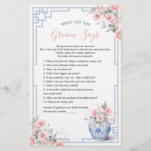 Rosa Ginger Burk Chinoiserie What Groom Says