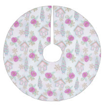 Rosa Gingerbröd jul