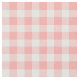  Rosa Gingham Check Mönster Tyg