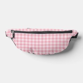 Rosa Gingham Mönster Flickaktig Rutig Rutig Randig